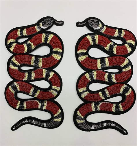 gucci snake patch big|GUCCI patch iron on .